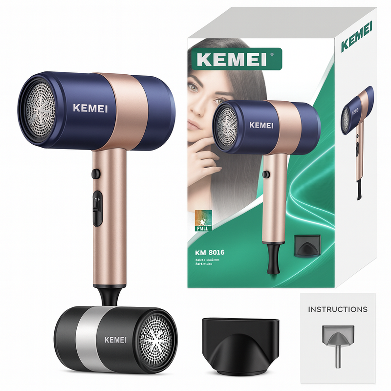 SECADOR PROFESIONAL KEMEI MODELO KM-80162 CON 1200 WATTS