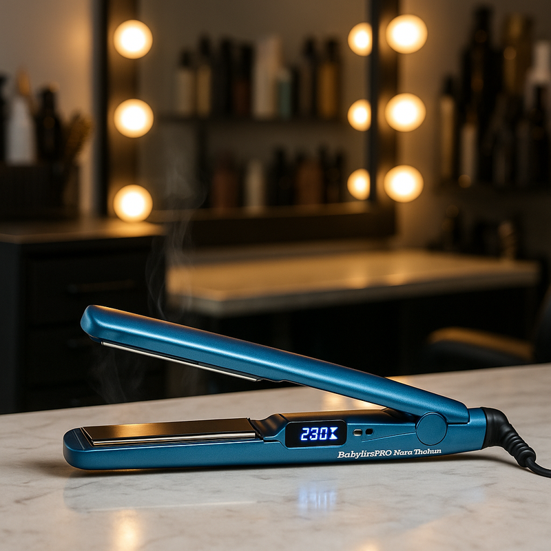 PLANCHA BABYLISS NANOTITANIUM 230°C DIGITAL MODELO 4091