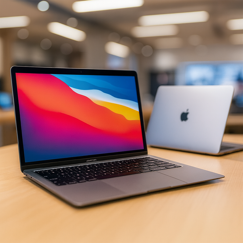 MACBOOK AIR M1 13” 8RAM • 256GB SSD • Nuevo • Garantía Oficial • Envío Gratis