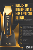 CORTADORA PATILLERA INALÁMBRICA PROFESIONAL WAHL MODELO DETAILER SERIE 5 STAR