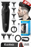 CORTADORA PATILLERA TRIMMER RECARGABLE USB TRANSBORDER BARBER KEMEI MODELO KM-2269