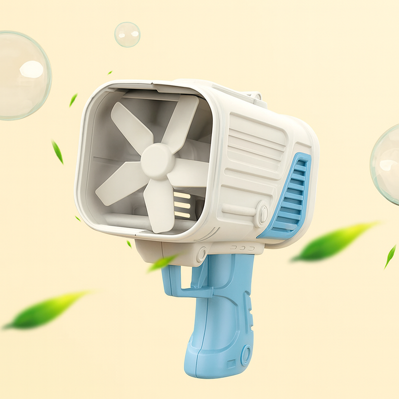 🌈 Pistola Automática de Burbujas – ¡Diversión Explosiva con 32 Burbujeros!