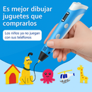 ✏️ Bolígrafo de Impresión 3D con Pantalla LED – ¡Dibuja en el aire y crea sin límites!