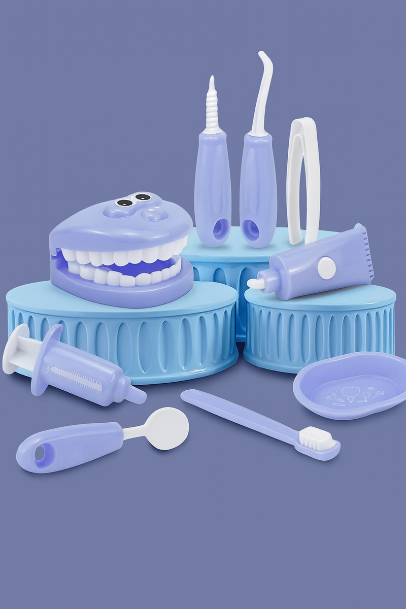 🧩 Juguete Educativo Montessori de Dentista – ¡Aprender jugando nunca fue tan fácil!