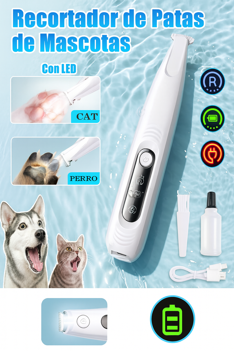 CORTADOR DE PELOS DE PATAS DE PERROS