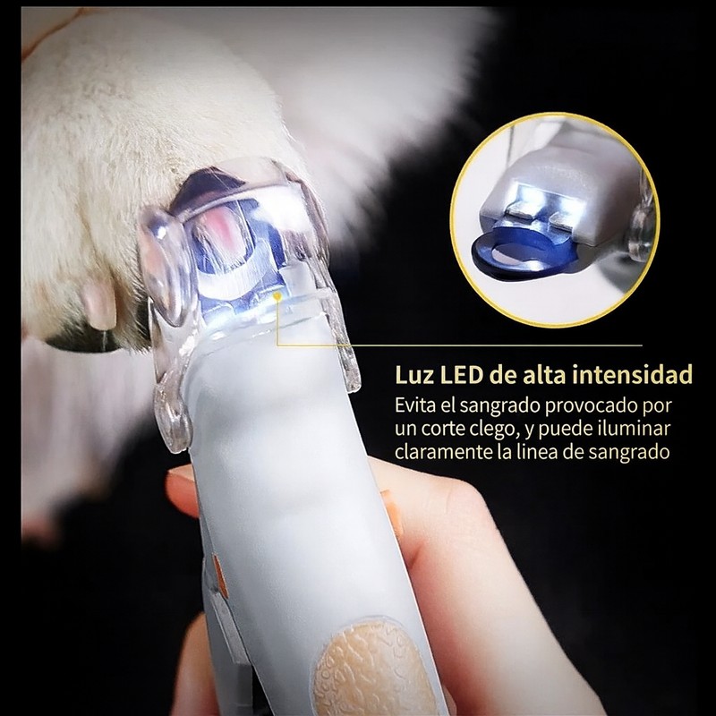 ALICATE SEGURO PARA ANIMALES CON LUZ LED