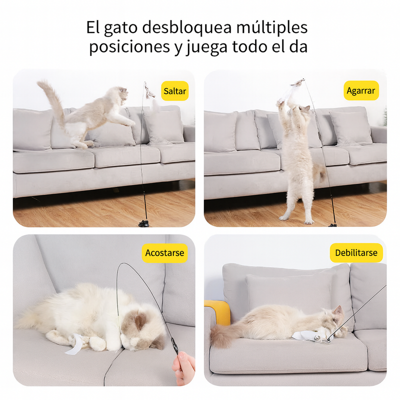 JUGUETE INTERACTIVO PARA GATOS