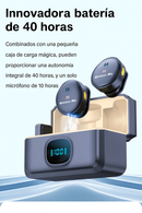 MICRÓFONO INALÁMBRICO CON CUELLO DE BOTÓN MAGNÉTICO