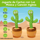 JUGUETE DE CACTUS QUE CANTA BAILANDO, ALIVIO DE ESTRÉS