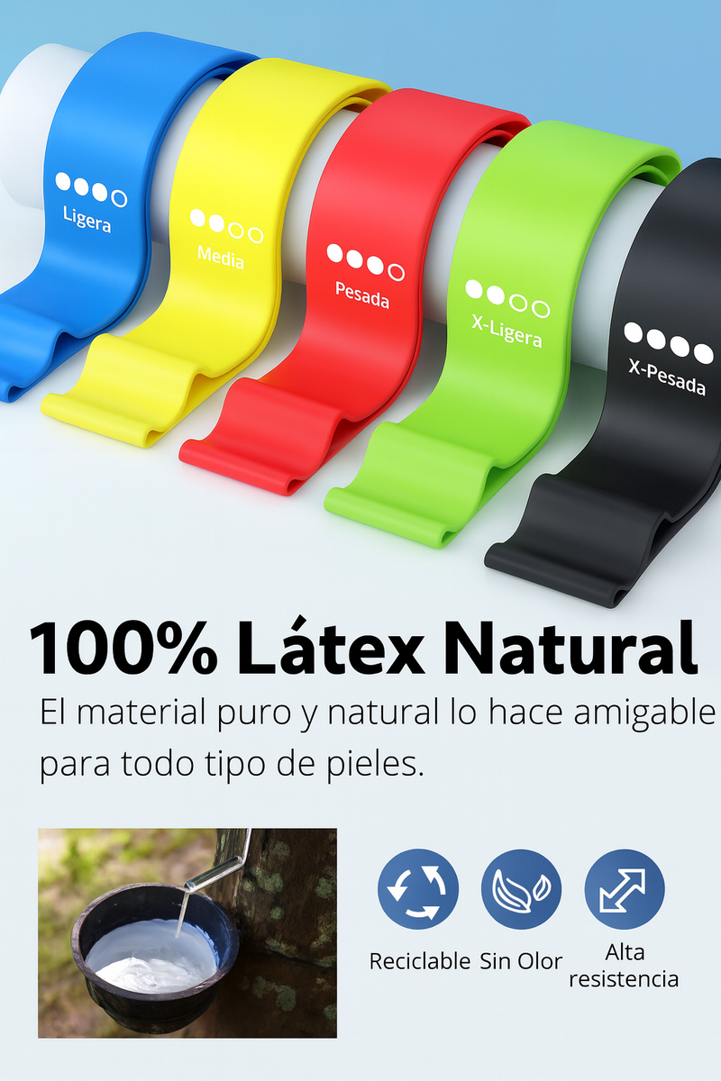 FlexBand Pro – Set de Bandas de Resistencia TPE