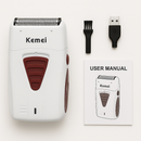 AFEITADORA SHAVER INALÁMBRICA KM-3382