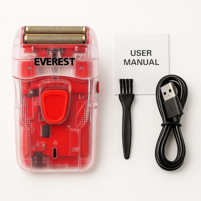 AFEITADORA EVEREST  SHAVER SOLID LINEA CRISTAL