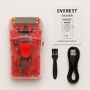 AFEITADORA EVEREST  SHAVER SOLID LINEA CRISTAL