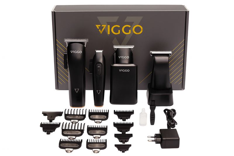 KIT CLASSIC CORTADORA, PATILLERA, AFEITADORA  VIGGO