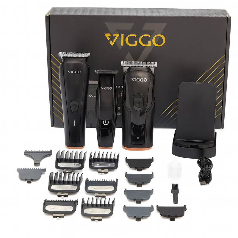 KIT CLASSIC CORTADORA, PATILLERA, AFEITADORA  VIGGO