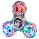 ✨ Fidget Spinner LED Luminoso – ¡Diversión y relax en cada giro!