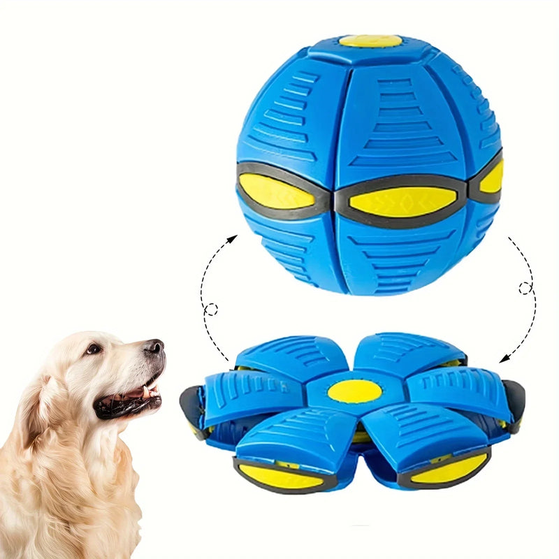 JUGUETE DE DISCO VOLADOR PARA PERROS