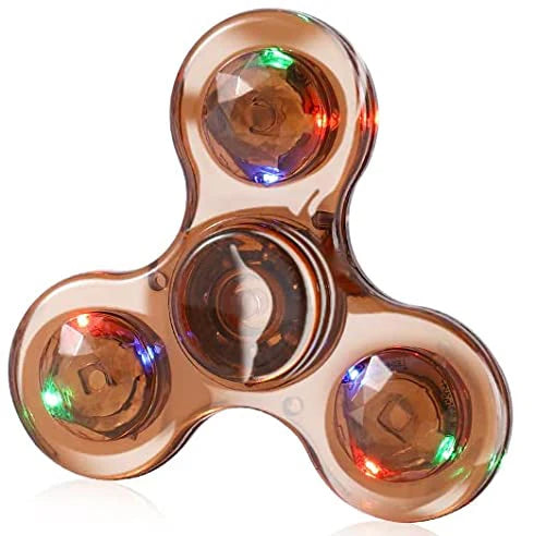 ✨ Fidget Spinner LED Luminoso – ¡Diversión y relax en cada giro!