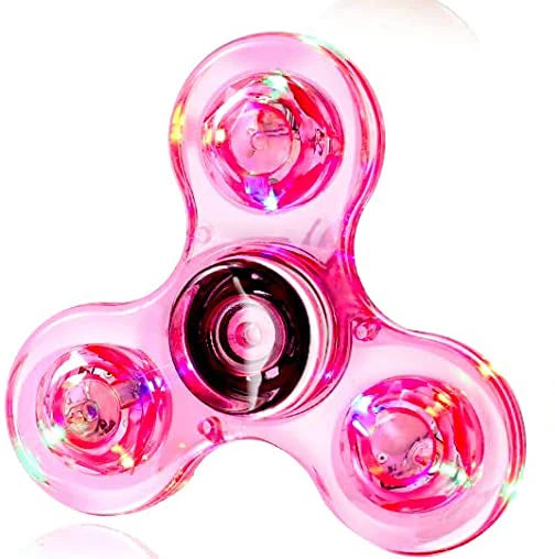 ✨ Fidget Spinner LED Luminoso – ¡Diversión y relax en cada giro!
