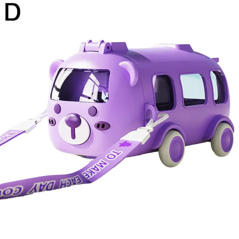 BOTELLA DE AGUA PORTÁTIL CON CORREA PARA EL HOMBRO