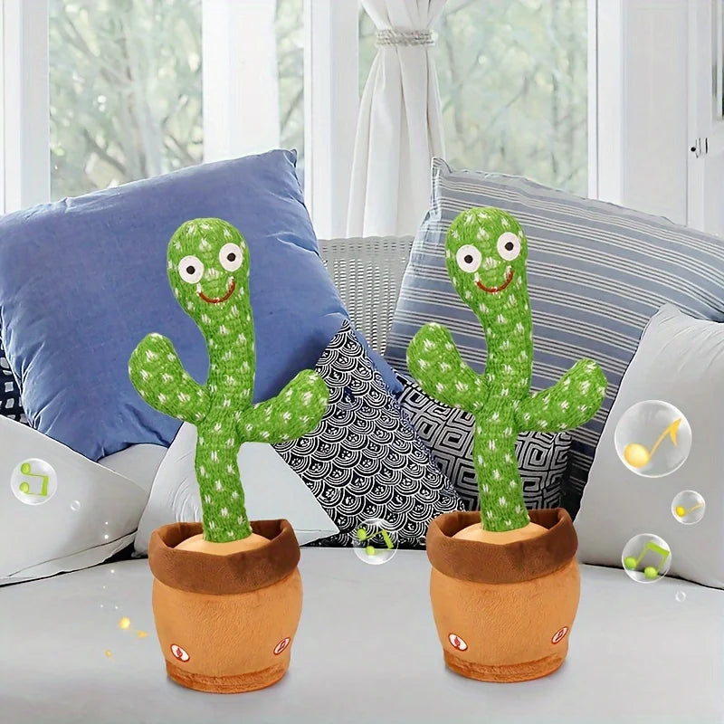 JUGUETE DE CACTUS QUE CANTA BAILANDO, ALIVIO DE ESTRÉS