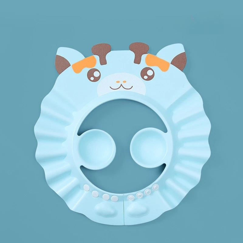 🛁 Gorro de Baño Infantil Ajustable – ¡Protección y comodidad en cada ducha!