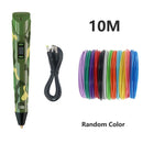 ✏️ Bolígrafo de Impresión 3D con Pantalla LED – ¡Dibuja en el aire y crea sin límites!