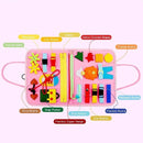 JUGUETE DE VIAJE MONTESSORI PARA NIÑOS,