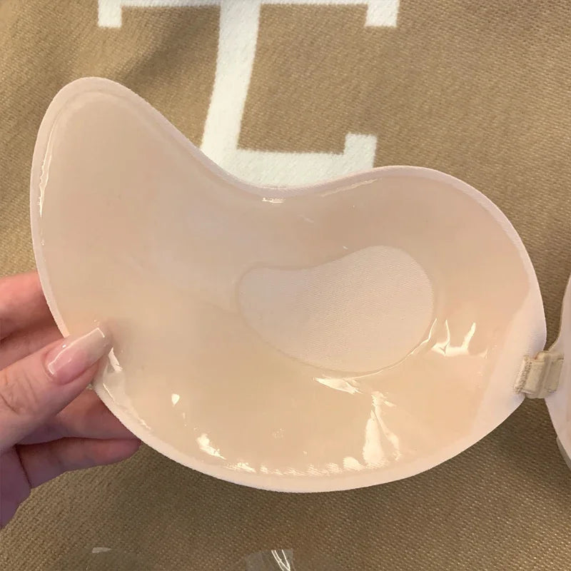 CORPIÑOS FREEBRA TELA SILICONA ADHESIVO AJUSTABLE PUSH UP